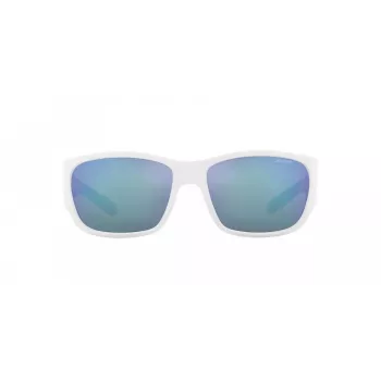 ARNETTE Unisex Sonnenbrille AN43242863Y76 - Matt schwarzer Rahmen, dunkelgraue verspiegelte Silber-Gläser, 61 mm