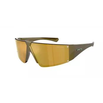 ARNETTE Unisex Sonnenbrille AN433229227P6 - Matt Schwarzer Rahmen, Graue Polarisierte Gläser, 69/09/130 mm