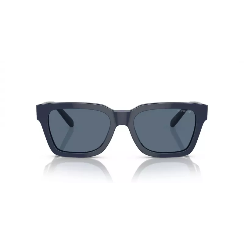 ARNETTE Unisex Sonnenbrille AN4334-122180 Matt Schwarz Gestell Grau Verspiegelte Silber Gläser 53mm