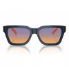 ARNETTE Unisex Sonnenbrille AN4334-12422H Matt Schwarz Rechteckig Polarisiert 53mm
