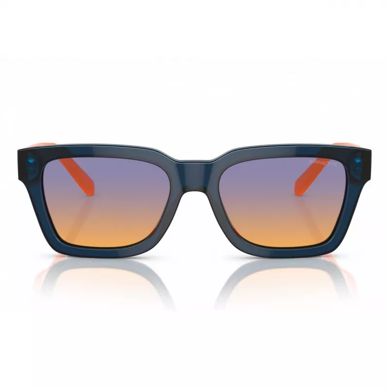 ARNETTE Unisex Sonnenbrille AN4334-12422H Matt Schwarz Rechteckig Polarisiert 53mm