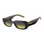 ARNETTE Damen AN4317-12412Q Sonnenbrille - Transparent Grauer Rahmen, Dunkelgraue Gläser, 50/19/145 mm