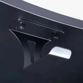Arozzi Headset Hanger AZ-HEADSET-HANGER-BK zum Anschrauben, Schwarz