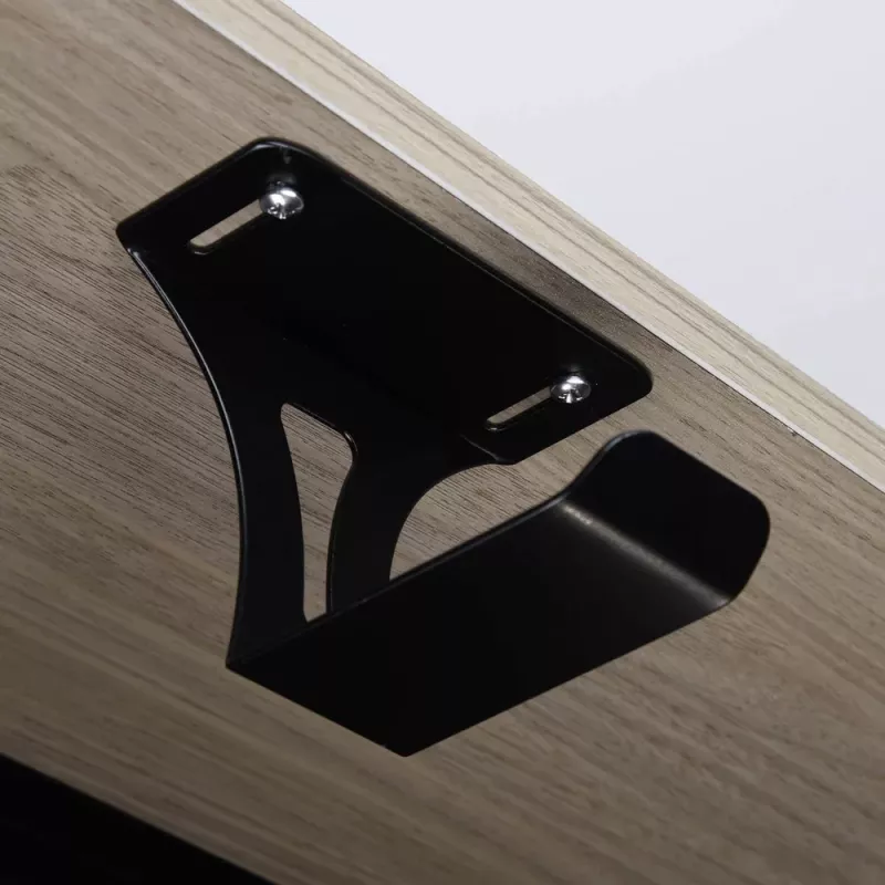 Arozzi Headset Hanger AZ-HEADSET-HANGER-BK zum Anschrauben, Schwarz