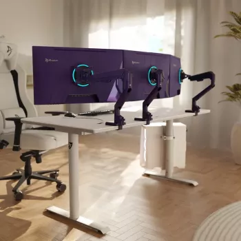 Arozzi Nova 27 Zoll IPS QHD 16:9 Gaming Monitor, 2560x1440, 180Hz, 1ms, 2xHDMI, Lila