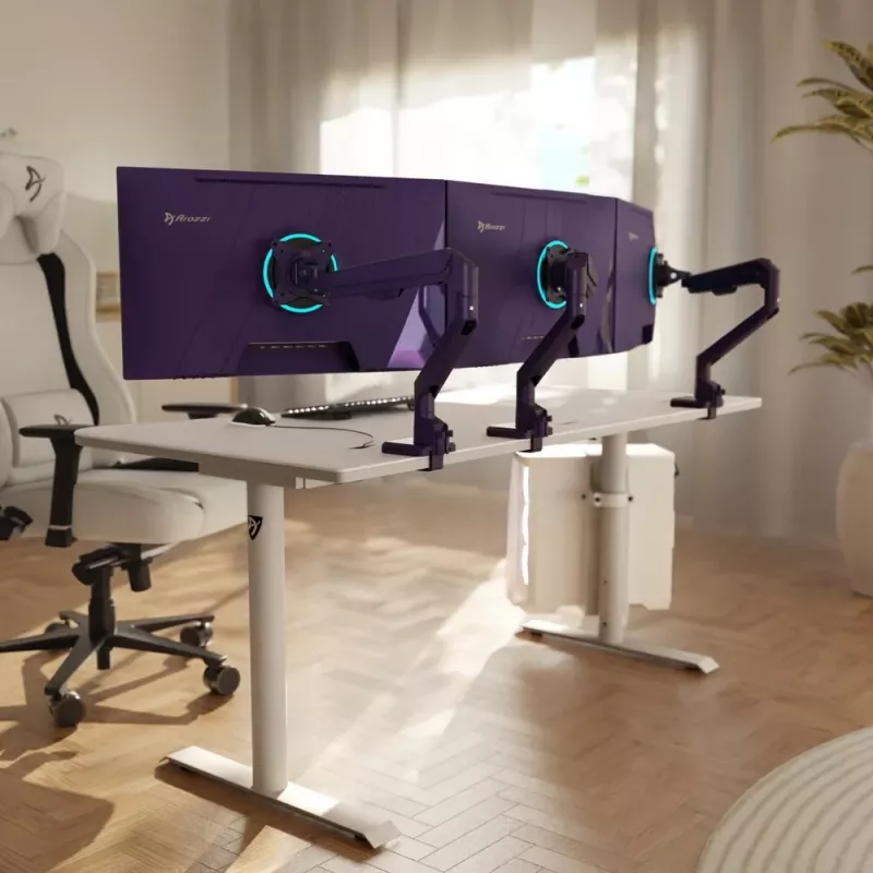 Arozzi Nova 27 Zoll IPS QHD 16:9 Gaming Monitor, 2560x1440, 180Hz, 1ms, 2xHDMI, Lila