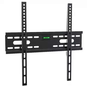 ART AR-33 Feststehende Wandhalterung für 26-60 Zoll LCD/LED-Fernseher, 45 kg, VESA 400x400, Schlankes 24-mm-Profil, Schwarz