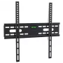 ART AR-33 Feststehende Wandhalterung für 26-60 Zoll LCD/LED-Fernseher, 45 kg, VESA 400x400, Schlankes 24-mm-Profil, Schwarz