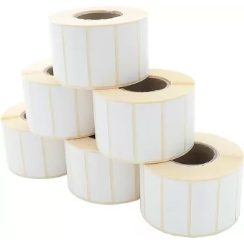 ARTDEV Etikettenrolle - Direktthermo 50 x 20mm D105mm Kern 40 1500 Etiketten/Rolle