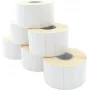 ARTDEV Thermotransfer-Etikett Rolle 60x20mm, 110mm Rollendurchmesser, 40mm Kern, 2600 Etiketten/Rolle, Weiß, Papier, Permanentkleber