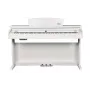 Artesia DP-3+ WH 88-Tasten Digitalpiano mit Hammermechanik, Ständer, Pedaleinheit und Netzteil – Weiß