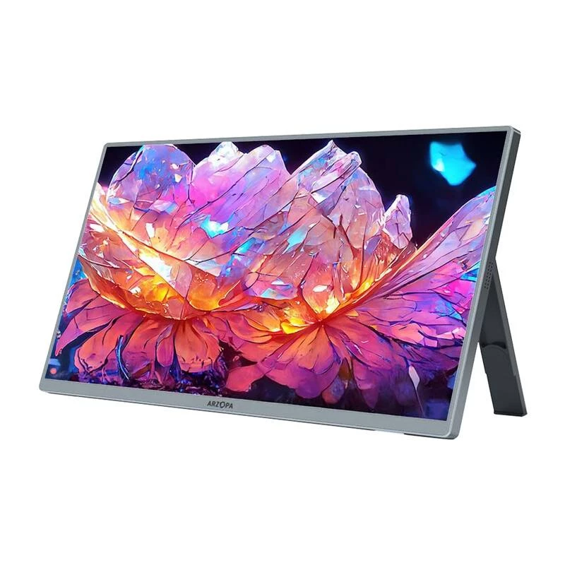 Arzopa A3C Pro 13.3 inch 1080P Tragbarer Monitor, IPS, USB-C, Mini HDMI, HDR10, Eingebaute Lautsprecher, Smart Cover