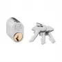 ASSA D12 Doppelzylinder 31/31 Chrom 3 Schlüssel