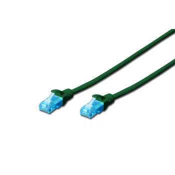 Assmann DIGITUS CAT 5e U/UTP Patchkabel, 0,5 m, Grau