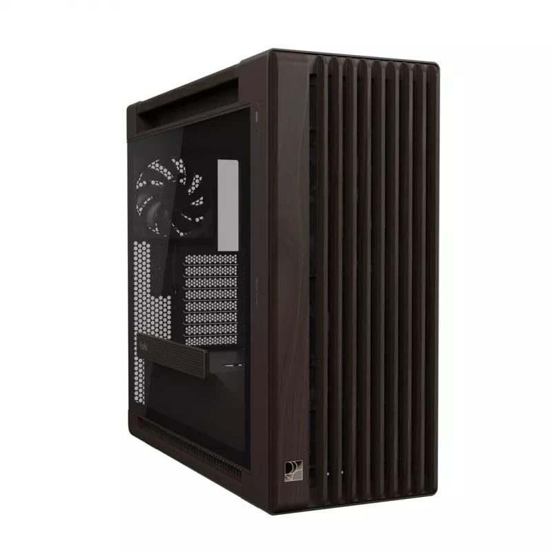 ASUS ProArt PA602 Wood Edition Retro Brown - Midi-Tower mit gehärtetem Glas