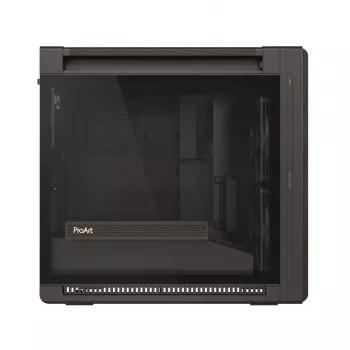 ASUS ProArt PA602 Wood Edition Retro Brown - Midi-Tower mit gehärtetem Glas