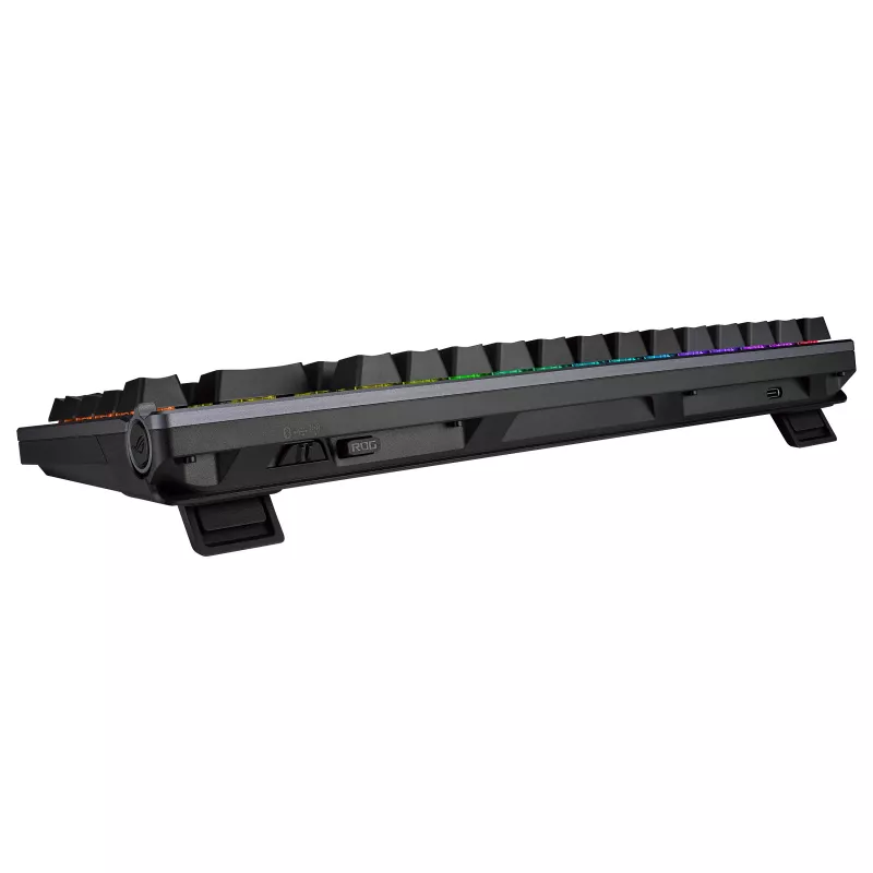 ASUS ROG Azoth 75% Hotswap Mechanische Tastatur, Tri-Mode RGB, OLED Display, PBT Tastenkappen, NX Switches, Schwarz