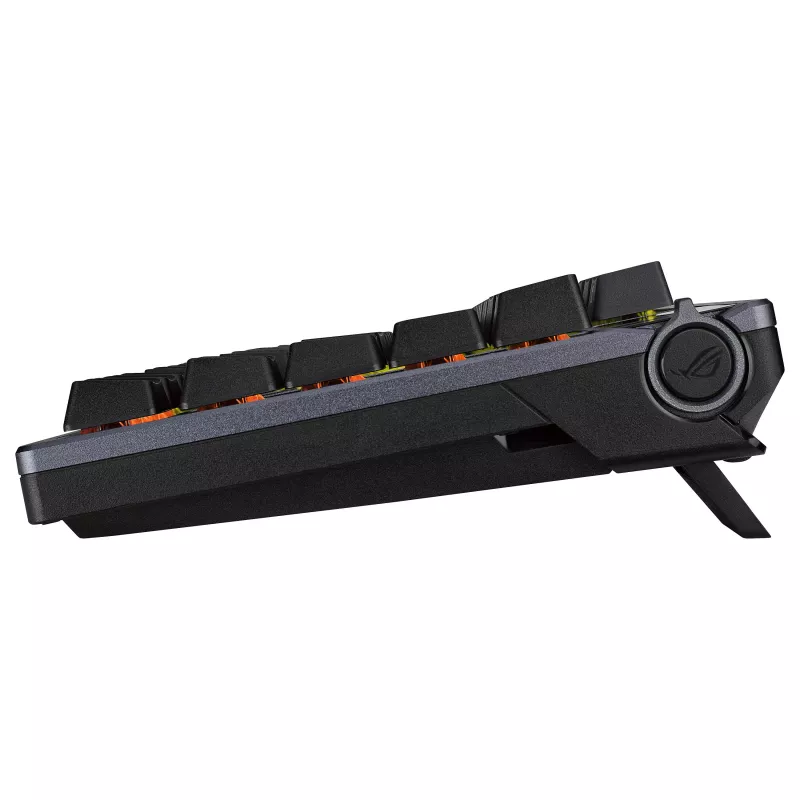 ASUS ROG Azoth 75% Hotswap Mechanische Tastatur, Tri-Mode RGB, OLED Display, PBT Tastenkappen, NX Switches, Schwarz