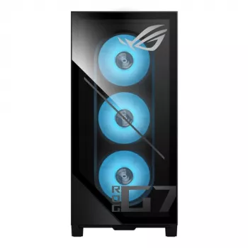 ASUS ROG G700 G700TF-7265KF577W Gaming Tower PC, Intel Core Ultra 7 265KF, 32GB DDR5, 1TB SSD, NVIDIA GeForce RTX 5080, Windows 11 Home, Schwarz