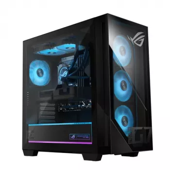 ASUS ROG G700 G700TF-7265KF577W Gaming Tower PC, Intel Core Ultra 7 265KF, 32GB DDR5, 1TB SSD, NVIDIA GeForce RTX 5080, Windows 11 Home, Schwarz