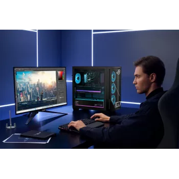 ASUS ROG G700 GM700TZ-R9800X283W Gaming Tower PC - AMD Ryzen 7 9800X3D, 32GB DDR5, 2TB SSD, Radeon RX 9070 XT, Windows 11 Home, Schwarz