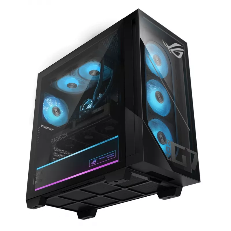 ASUS ROG G700 GM700TZ-R9800X283W Gaming Tower PC - AMD Ryzen 7 9800X3D, 32GB DDR5, 2TB SSD, Radeon RX 9070 XT, Windows 11 Home, Schwarz