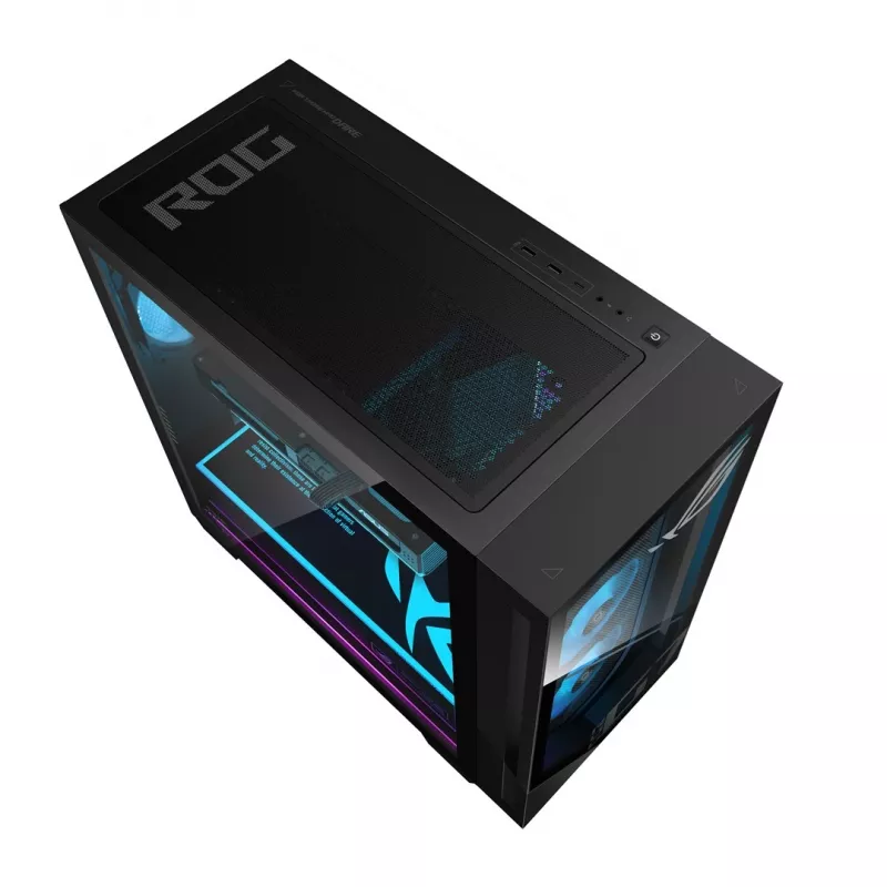 ASUS ROG G700 GM700TZ-R9800X283W Gaming Tower PC - AMD Ryzen 7 9800X3D, 32GB DDR5, 2TB SSD, Radeon RX 9070 XT, Windows 11 Home, Schwarz