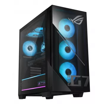 ASUS ROG G700 GM700TZ-R9800X283W Gaming Tower PC - AMD Ryzen 7 9800X3D, 32GB DDR5, 2TB SSD, Radeon RX 9070 XT, Windows 11 Home, Schwarz