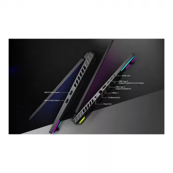 ASUS ROG Strix G16 G614FR-TS229W Gaming-Laptop, 16-Zoll QHD+ 240Hz, AMD Ryzen 9 9955HX, RTX 5070 Ti, 32GB DDR5, 1TB SSD, Windows 11 Home, Eclipse Gray