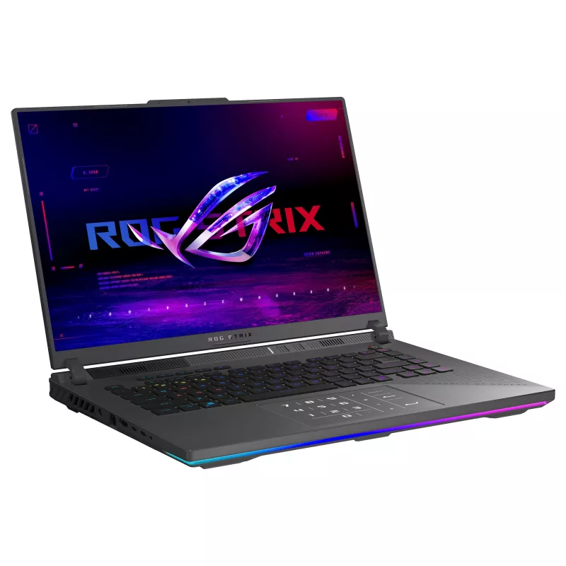 ASUS ROG Strix G16 G614FR-TS229W Gaming-Laptop, 16 Zoll WQXGA IPS 300Hz, AMD Ryzen 9 9955HX, 32GB DDR5, 1TB SSD, GeForce RTX 5070 Ti 12GB, Windows 11 Home, deutsche QWERTZ-Tastatur