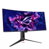 ASUS ROG Swift OLED PG34WCDN 34-Zoll Curved Gaming Monitor, WQHD, 360Hz, QD-OLED, HDMI, DP, USB-C, USB Hub, Schwarz