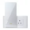ASUS RP-BE58 Dual-Band Wi-Fi 7 Repeater, BE3456, 2,4 GHz 574 Mbit/s + 5 GHz 2882 Mbit/s, 1x Gigabit-Port, AiMesh, WPA3, Weiß