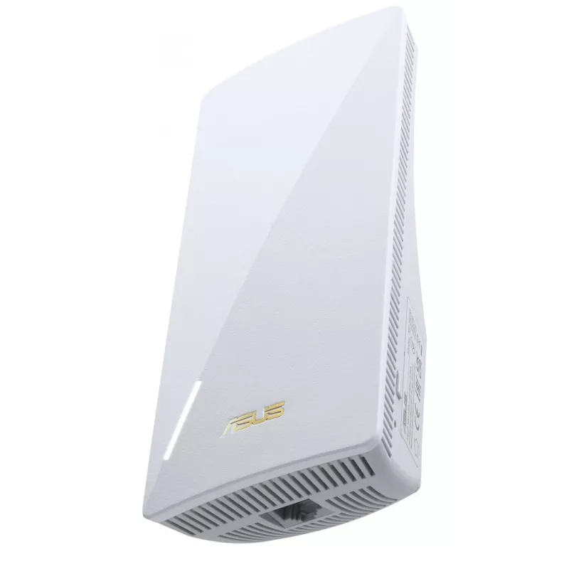 ASUS RP-BE58 Dual-Band Wi-Fi 7 Repeater, BE3456, 2,4 GHz 574 Mbit/s + 5 GHz 2882 Mbit/s, 1x Gigabit-Port, AiMesh, WPA3, Weiß