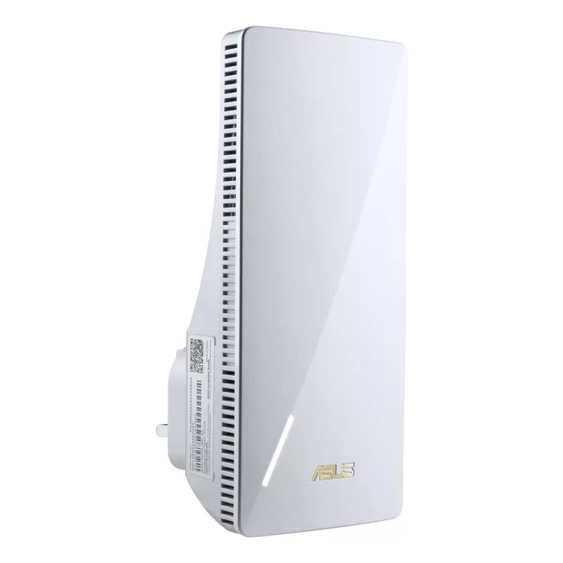 ASUS RP-BE58 Dual-Band Wi-Fi 7 Repeater, BE3456, 2,4 GHz 574 Mbit/s + 5 GHz 2882 Mbit/s, 1x Gigabit-Port, AiMesh, WPA3, Weiß