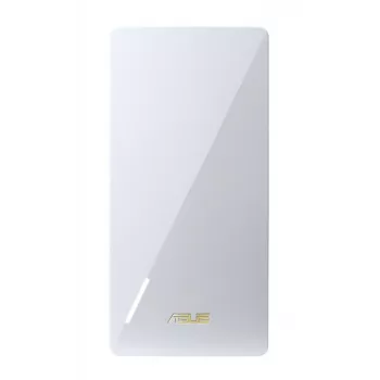 ASUS RP-BE58 Dual-Band Wi-Fi 7 Repeater, BE3456, 2,4 GHz 574 Mbit/s + 5 GHz 2882 Mbit/s, 1x Gigabit-Port, AiMesh, WPA3, Weiß