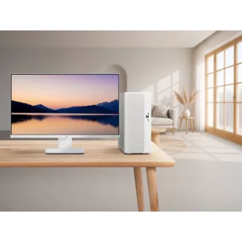 ASUS V500 Mini Tower V501MV-05210H052W Intel Core 5 210H 8GB DDR5 512GB SSD Windows 11 Home PC Schwarz Holz