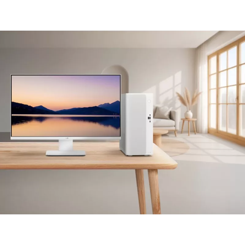 ASUS V500 Mini Tower V501MV-05210H052W Intel Core 5 210H 8GB DDR5 512GB SSD Windows 11 Home PC Schwarz Holz