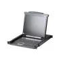 ATEN CL1000M-ATA-DNG 17-Zoll-LCD-Slideaway-Konsole mit USB-KVM, 1U-Rackmontage