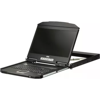 ATEN CL3700NW-IT 1U Kurzbauweise USB HDMI LCD KVM-Konsole - 17 Zoll 1280x1024, italienische Tastatur