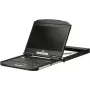 ATEN CL3700NW-IT 1U Kurzbauweise USB HDMI LCD KVM-Konsole - 17 Zoll 1280x1024, italienische Tastatur