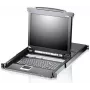 ATEN CL5708M-IT 8-Port 17 inch LCD KVMP-Switch mit italienischer Tastatur
