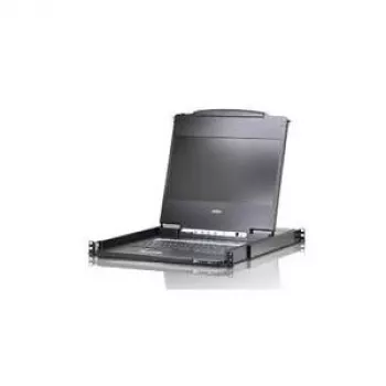 ATEN CL6700MW 1U 17 Zoll Full HD DVI LCD KVM-Konsole - Schwarz CL6700MW-AT-XG-2XK06DNG