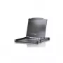 ATEN CL6700MW 1U 17 Zoll Full HD DVI LCD KVM-Konsole - Schwarz CL6700MW-AT-XG-2XK06DNG