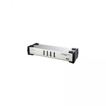 ATEN CS-1744 Dual-View KVMP-Switch mit USB und Audio, 4-Port, VGA, 2048x1536, Metall