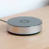 Athom Homey Bridge Smart Home Controller - Zigbee, Z-Wave, Bluetooth, Wi-Fi - Schwarz/Silber