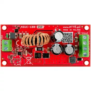 ATTE ASUC-100-240-OF 100W Reiner Sinus-Wechselrichter 24V DC auf 230V AC