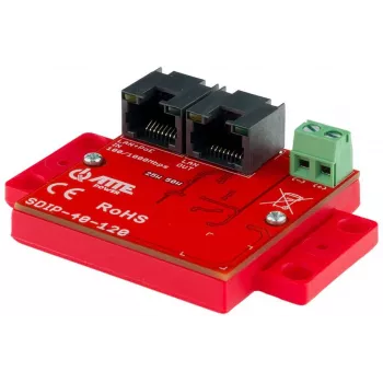 ATTE SDIP-40-120 PoE-Netzteil, 48W, 40V DC, 10/100 Mbps