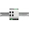 ATTE SWPS-4-11-DIN4 Industrial 4-Port PoE+ Switch mit integriertem Netzteil, Hutschienenmontage, 60W Budget