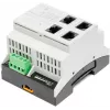 ATTE SWPS-4-11-DIN4 Industrial 4-Port PoE+ Switch mit integriertem Netzteil, Hutschienenmontage, 60W Budget