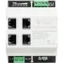 ATTE SWPS-4-11-DIN4 Industrial 4-Port PoE+ Switch mit integriertem Netzteil, Hutschienenmontage, 60W Budget